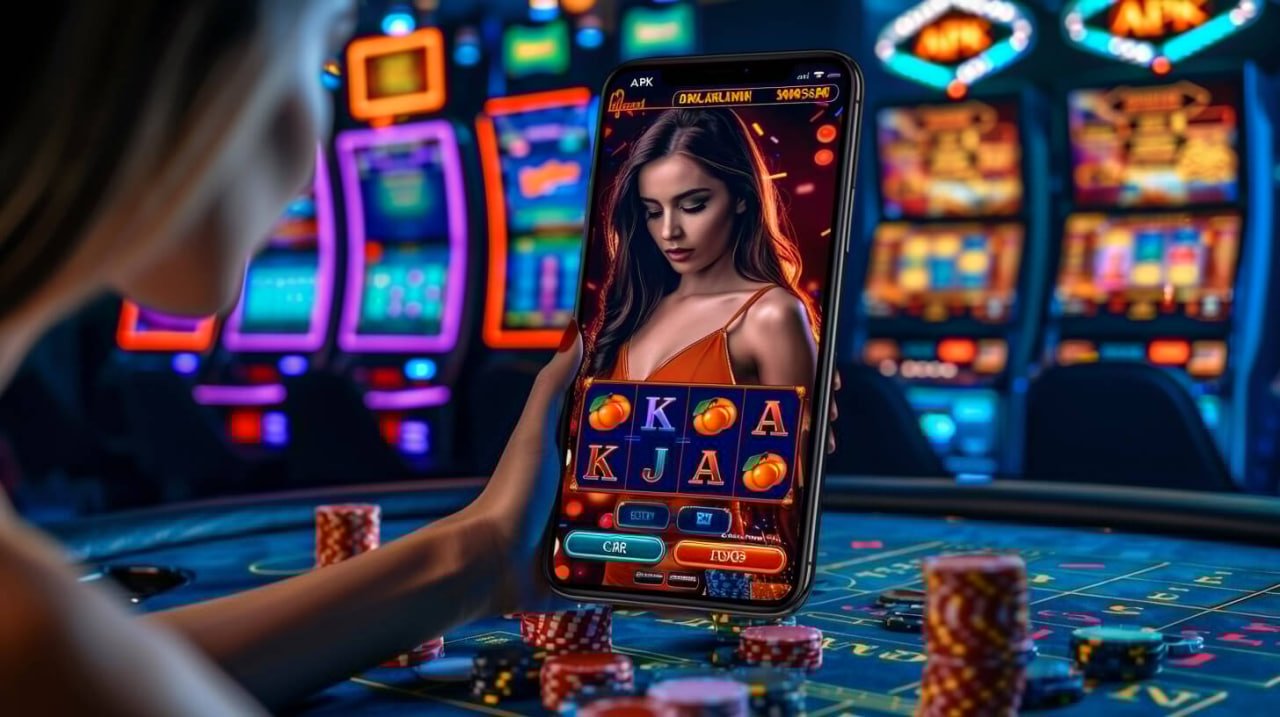 Pengguna ponsel meninjau Bonus Harian
